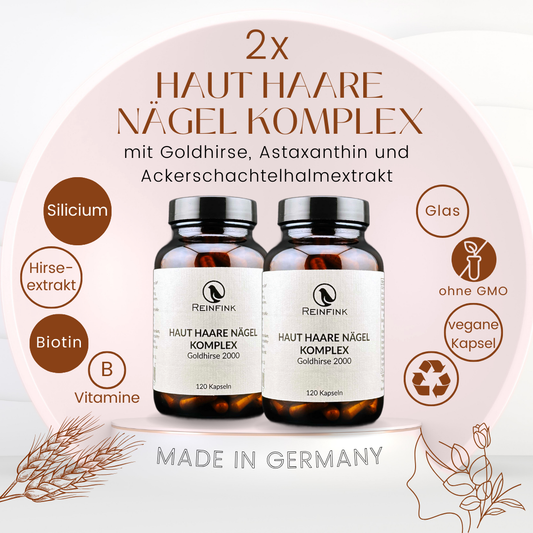 Haut Haare Nägel Komplex Doppelpack