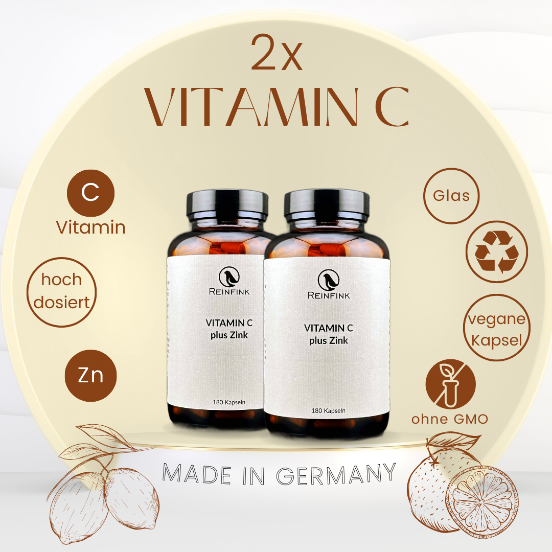 Vitamin C plus Zink Doppelpack