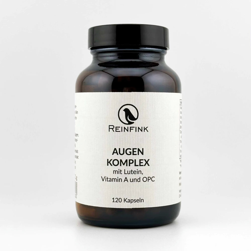Augenkomplex Kapseln von Reinfink im Braunglas