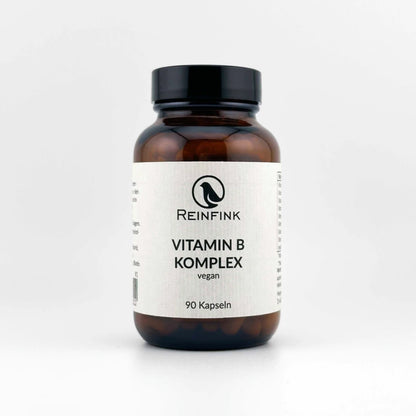 Vitamin B Komplex Kapseln von Reinfink im Braunglas